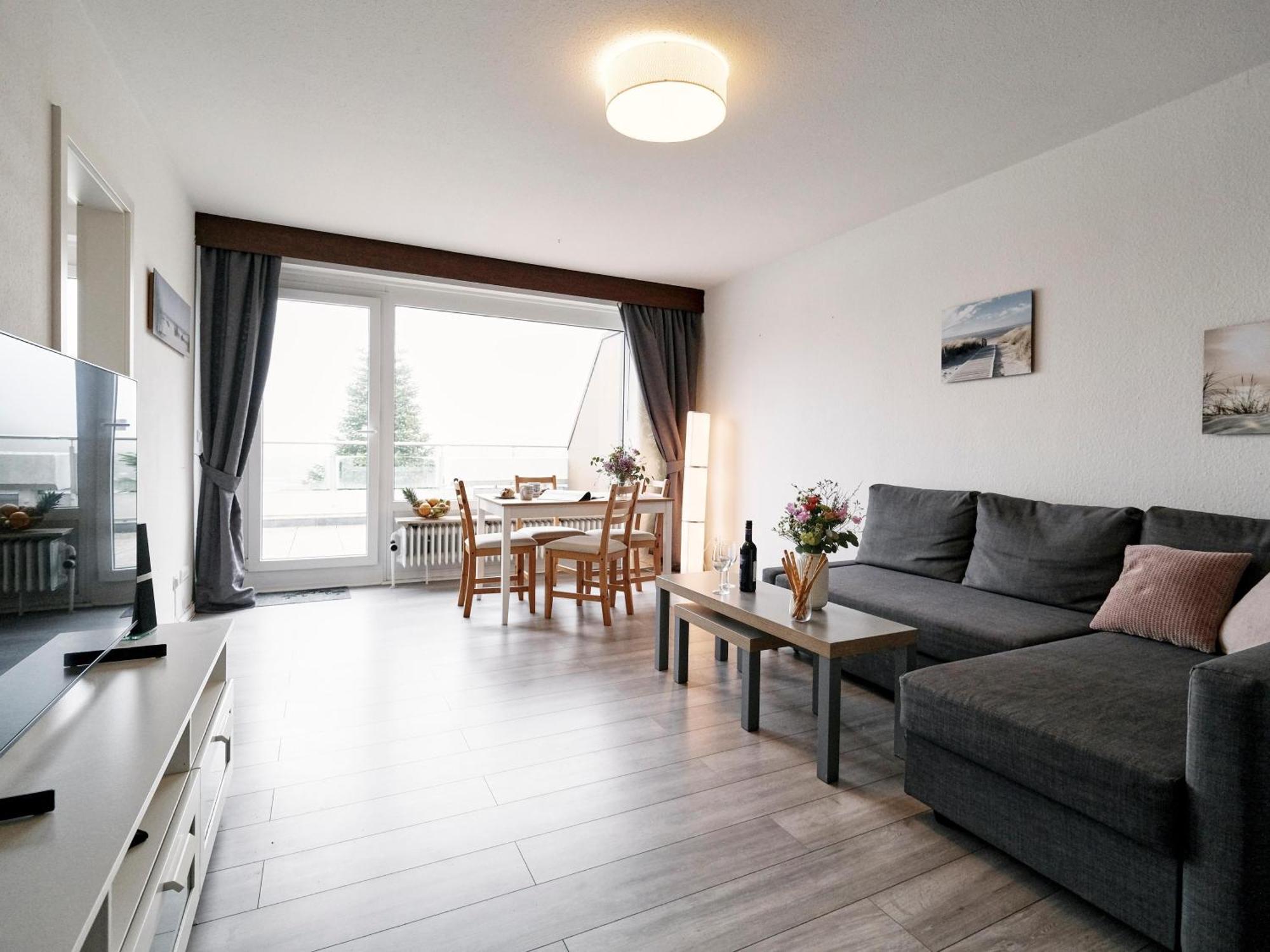 Kuestenliebe -Mit Traumhaftem Meerblick Und Balkon Flensburg Exterior foto